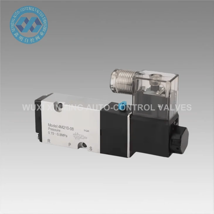 2-way 5-port High-pressure Pneumatic Solenoid Valve(0-10MPA)
