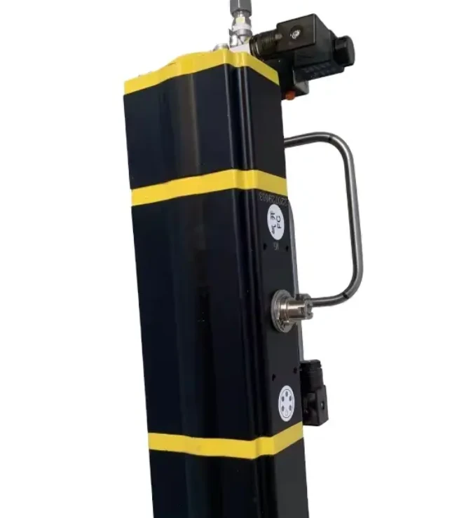 2 Way Ball Valve Three Stage Pneumatic Actuator