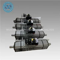 Pneumatic Actuator For Three-stage Flow Control Of Petrochemical Pipeline
