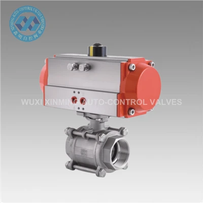 Pneumatic Thread Ball Valve
