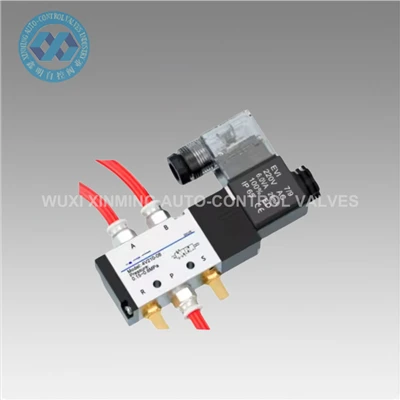 Aluminum Alloy Pneumatic Solenoid Valve 52 AC220V 110V