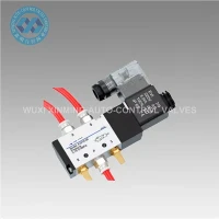 Aluminum Alloy Pneumatic Solenoid Valve 52 AC220V 110V