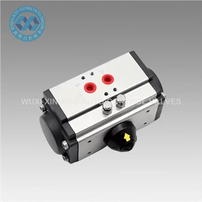 Lightweight Aluminum Double Acting Pneumatic Actuator For Butterfly Valves