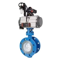 Triple Eccentric Pneumatic Butterfly Valve
