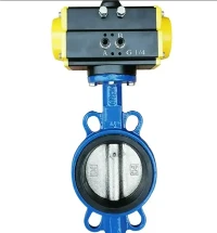 New Arrival Pneumatic Stainless Steel Wafer Butterfly Valve