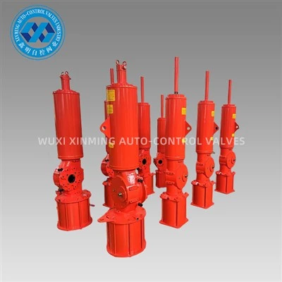 Aluminum Alloy Spring Reset Pneumatic Actuator, Double-acting Pneumatic Rotary Actuator