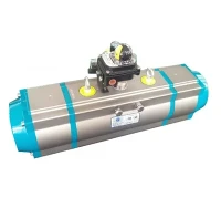 Tri Clamp Three Way Ball Valve Three-stage Pneumatic Actuator